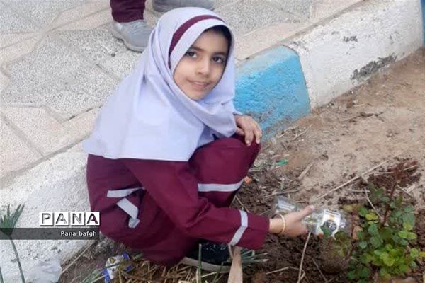 مدرسه با طراوت با طرح هر دانش‌آموز یک نهال