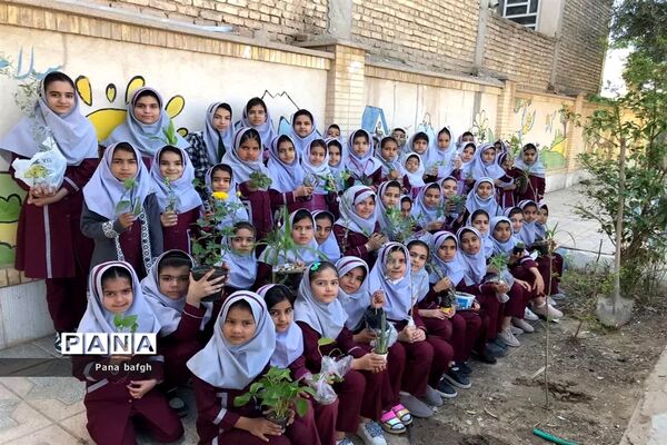 مدرسه با طراوت با طرح هر دانش‌آموز یک نهال