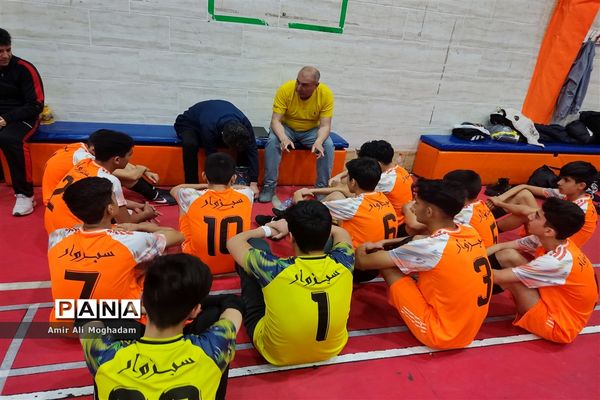 برگزاری سی و نهمین مسابقات ورزشی فوتسال دانش‌آموزان پسر متوسطه اول