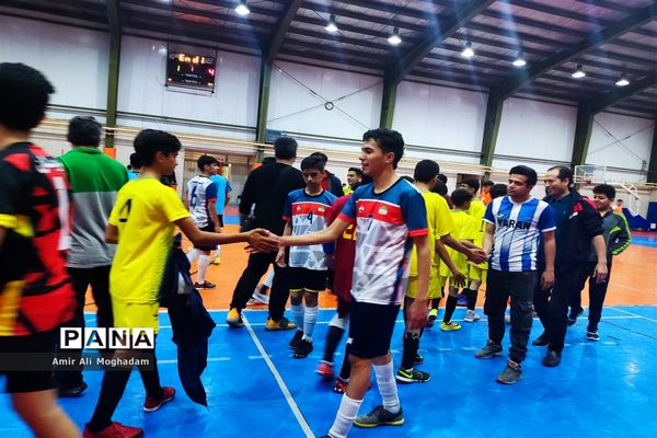 برگزاری سی و نهمین مسابقات ورزشی فوتسال دانش‌آموزان پسر متوسطه اول