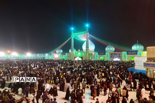 جشن نیمه شعبان در مسجد جمکران