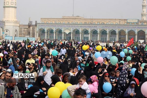 همایش کالسکه سواران نسل ظهور در مسیر مسجد جمکران