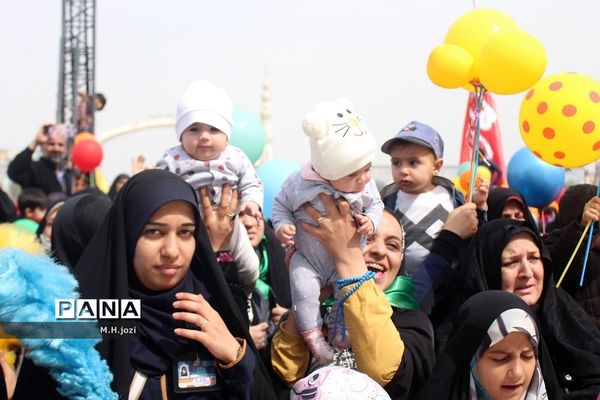 همایش کالسکه سواران نسل ظهور در مسیر مسجد جمکران