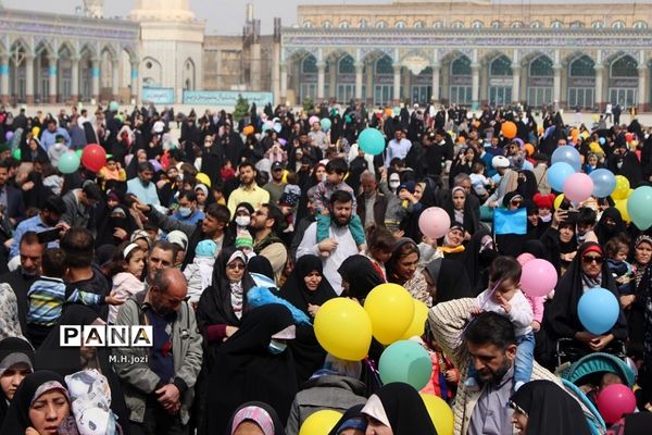 همایش کالسکه سواران نسل ظهور در مسیر مسجد جمکران