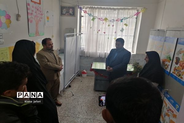 اختتامیه جشنواره من یک جنگلبانم در دبستان سمیه شهرستان کاشمر