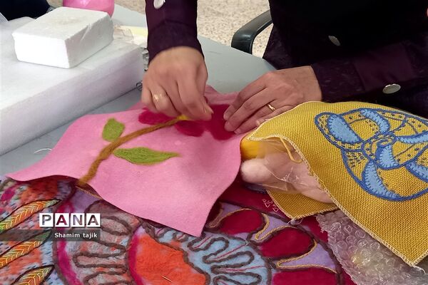 برگزاری کارگاه کچه‌دوزی در جوادآباد