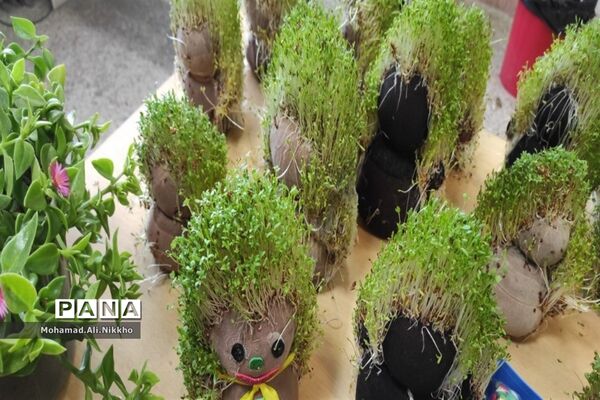 جشن نوروز در مدرسه حضرت مهدی (عج) پاکدشت