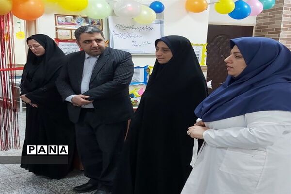 افتتاح اتاق بهداشت دبستان پسرانه کچویی در شهرستان ورامین