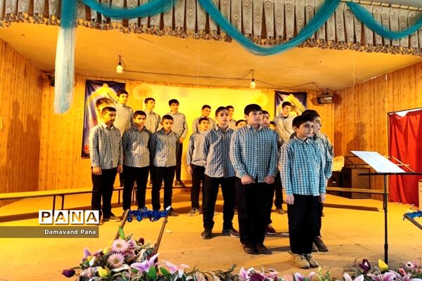 جشنواره سرود دانش‌آموزی در دماوند
