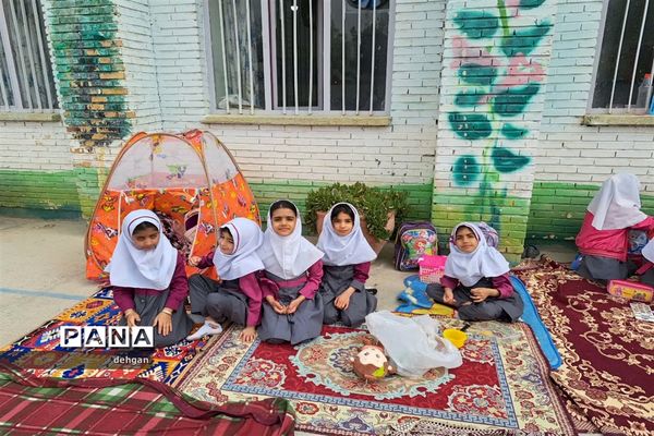 استقبال از نوروز باستانی و برگزاری اردوی درون مدرسه‌ای در دبستان ارشاد خاتم