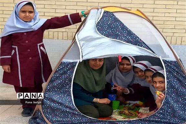 برگزاری اردوی درون مدرسه‌ای دانش‌آموزان  آموزشگاه ۱۳ آبان بافق