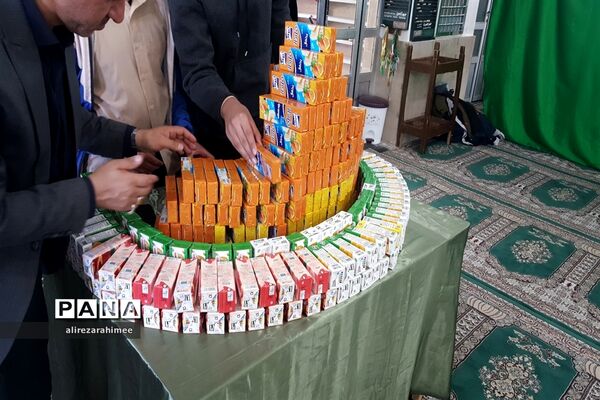 برگزاری آیین نمادین جشن تکلیف دانش‌آموزان پسر شهرستان فیروزکوه