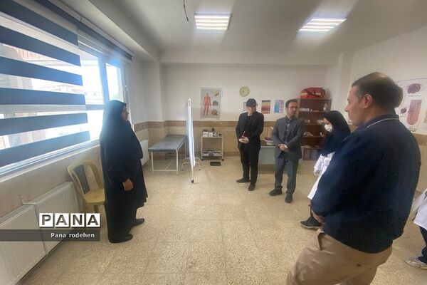 افتتاح اتاق بهداشت در مدرسه مهرآفرین رودهن