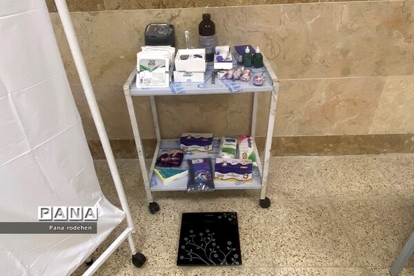 افتتاح اتاق بهداشت در مدرسه مهرآفرین رودهن
