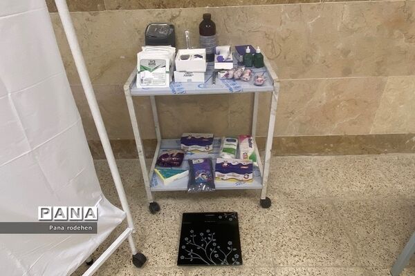 افتتاح اتاق بهداشت در مدرسه مهرآفرین رودهن