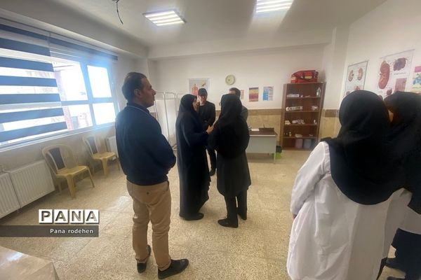 افتتاح اتاق بهداشت در مدرسه مهرآفرین رودهن