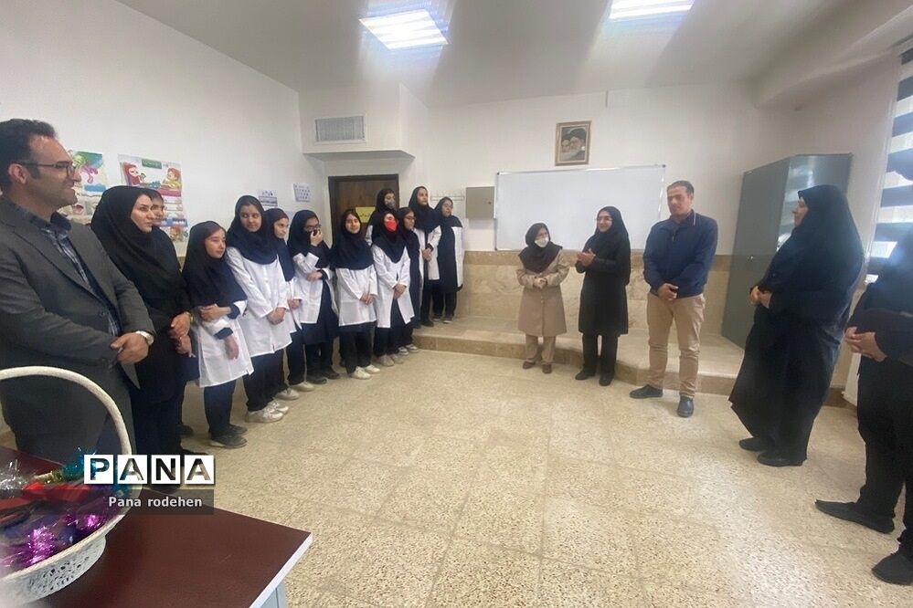افتتاح اتاق بهداشت در مدرسه مهرآفرین رودهن
