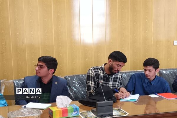 برگزاری نشست ماهانه مجلس دانش‌آموزی شهرستان بهبهان