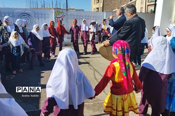 جشن نوروز و چهارشنبه سوری در دبستان حضرت زهرا (س)‌یک رودهن