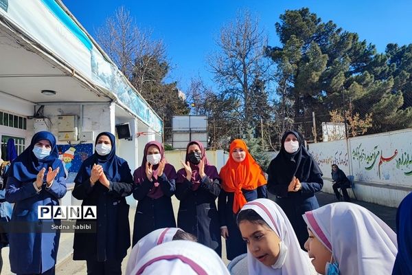 جشن نوروز و چهارشنبه سوری در دبستان حضرت زهرا (س)‌یک رودهن