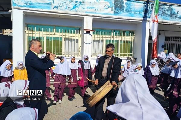 جشن نوروز و چهارشنبه سوری در دبستان حضرت زهرا (س)‌یک رودهن