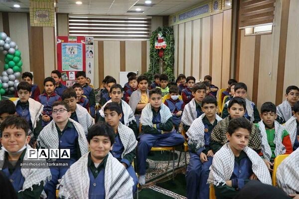 برگزاری مراسم بزرگداشت شهدا درمدرسه شهید قدوسی آموزش و پرورش ناحیه دو شهرری