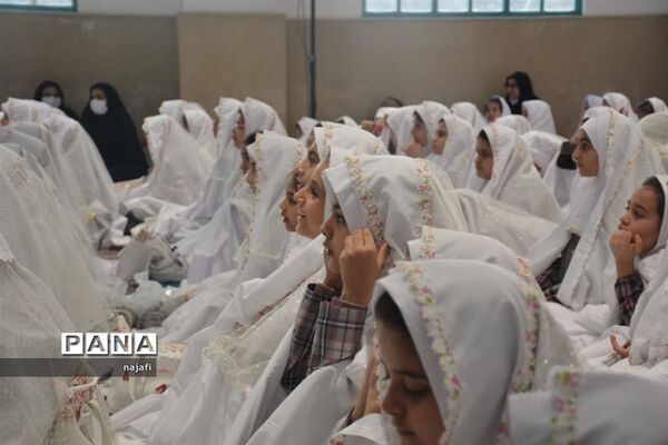 جشن تکلیف دختران فاطمی شهرستان خمینی شهر