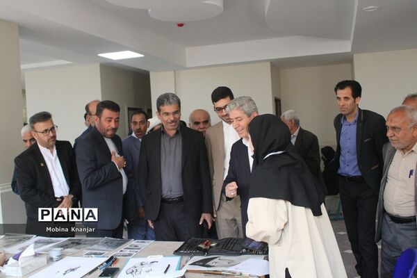 نمایشگاه دستاوردهای حوزه معاونت پرورشی و فرهنگی و سازمان دانش‌آموزی استان بوشهر