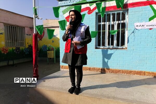 مانور آتش‌سوزی درمدارس شهرستان پیشوا