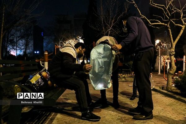 چهارشنبه‌سوری در تهران