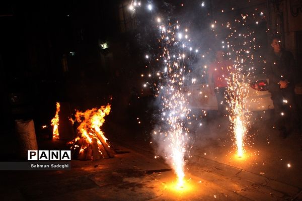چهارشنبه‌سوری در تهران