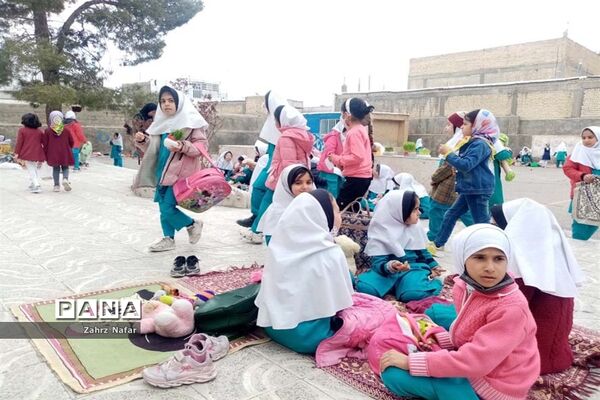 جشن سبزه‌ها در مدارس آباده