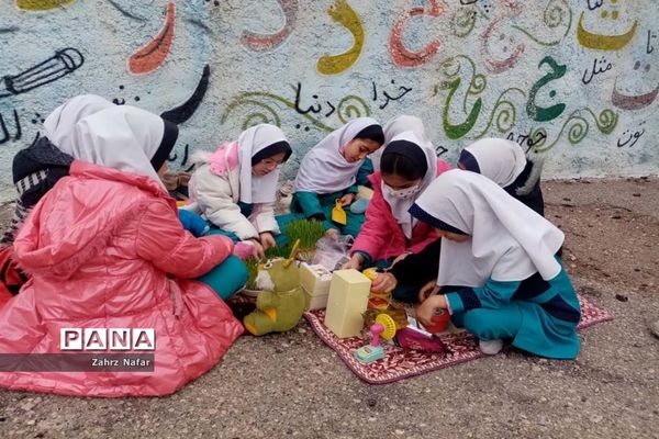 جشن سبزه‌ها در مدارس آباده