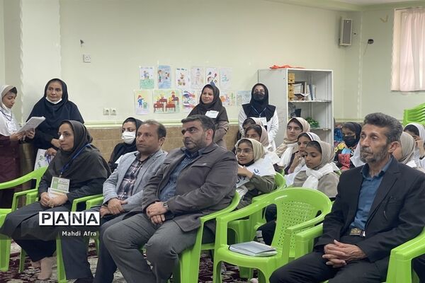 برگزاری مراسم اختتامیه طرح یاریگران زندگی در دبستان هیات امنایی کوکب