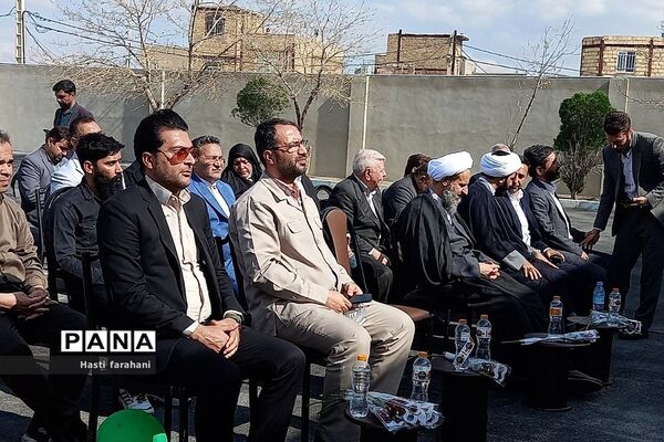 افتتاحیه مدرسه خیرساز امام خمینی(ره) در روستای صالح‌آباد شهرستان قرچک