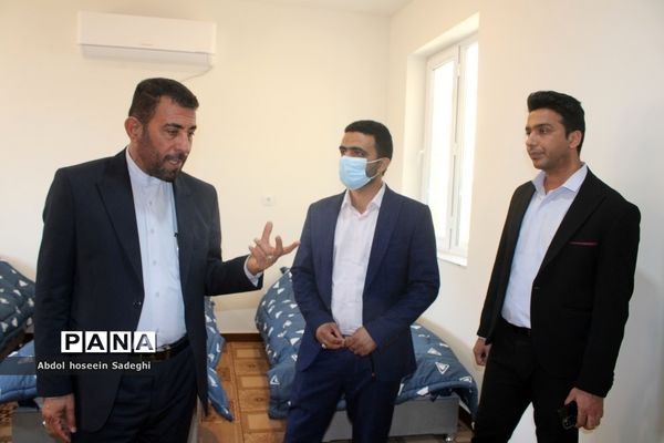 افتتاح خوابگاه ورزشی شهدای دانش‌آموز بوشهر