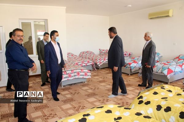افتتاح خوابگاه ورزشی شهدای دانش‌آموز بوشهر