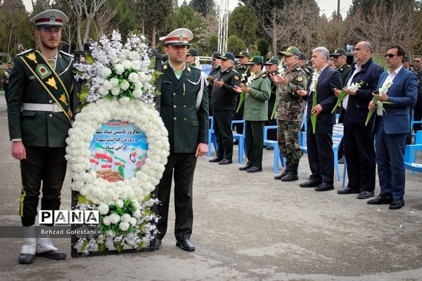 آیین غبارروبی مزار شهدا در ارومیه