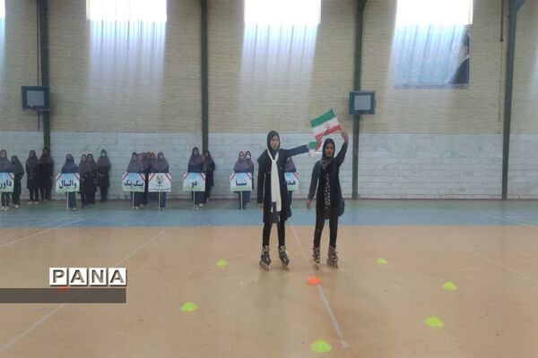 برگزاری المپیاد ورزشی دبیرستان الزهرا ابرکوه