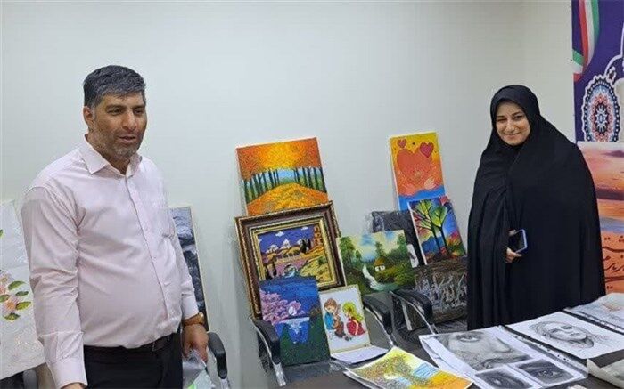 برپایی نمایشگاه آثار هنرهای دستی و تجسمی دانش‌آموزان در دماوند