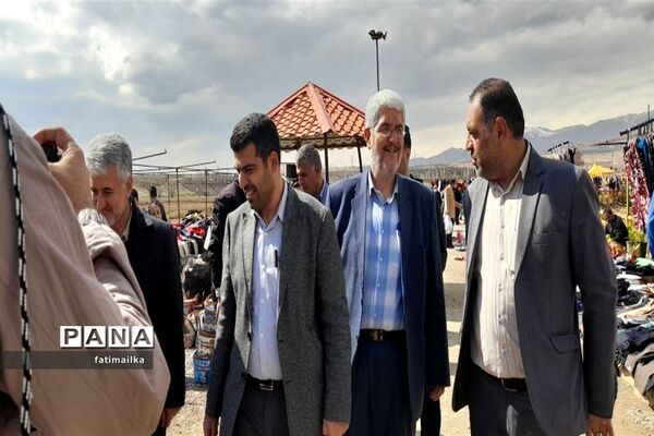 بازدید مسئولان شهرستان فیروزکوه از بازار عید