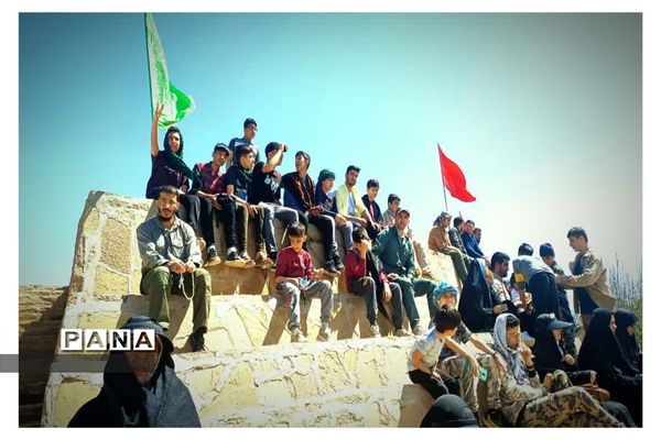 دانش‌آموزان کهریزک، قدم قدم در مسیر شهدای شهر نور