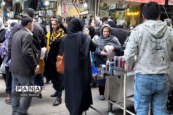 حال و هوای بازار نسیم‌شهر در روزهای پایان سال