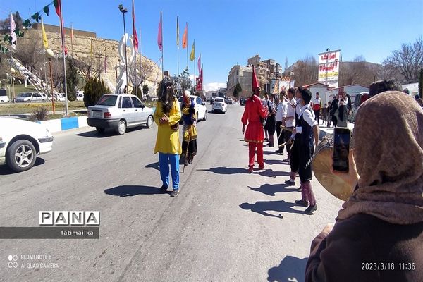 آیین نوروزخوانی در شهرستان فیروزکوه