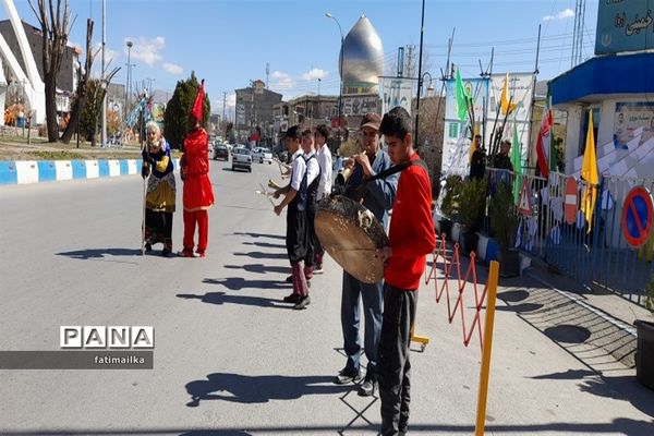 آیین نوروزخوانی در شهرستان فیروزکوه