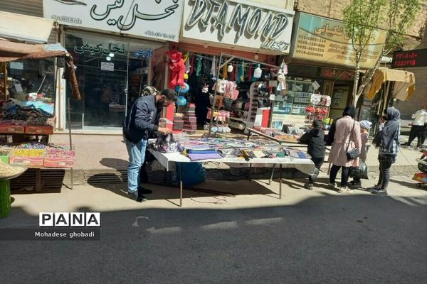 حال و هوای مردم در بازار صالحیه در روزهای پایانی اسفند