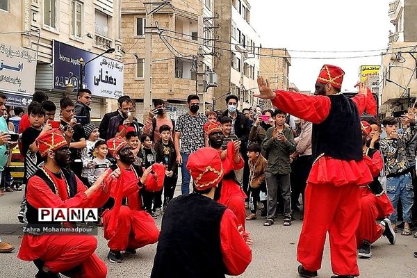 کاروان شادپیمایی و استقبال از نوروز در شهرستان بهارستان