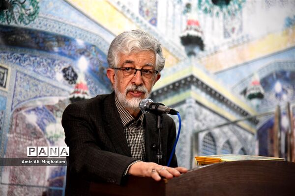 جلسه شورای مدیران مدارس امام رضا (ع) با حضور حداد عادل