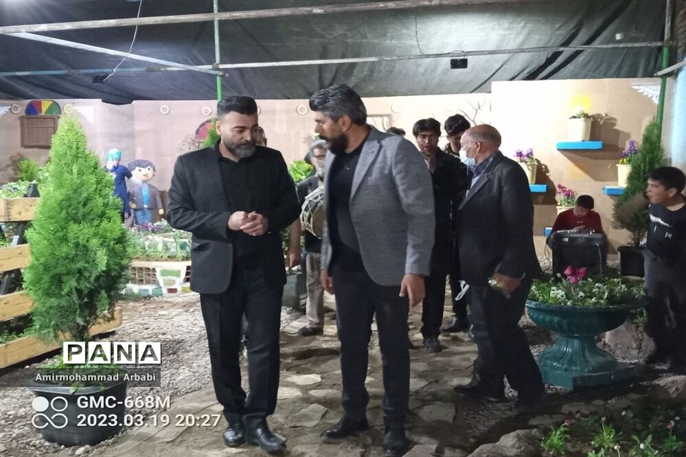 افتتاحیه اولین آتلیه گل در تربت‌جام