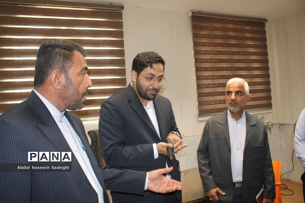 بازدید مدیرکل آموزش و پرورش استان بوشهر از درمانگاه شهدای فرهنگیان بوشهر